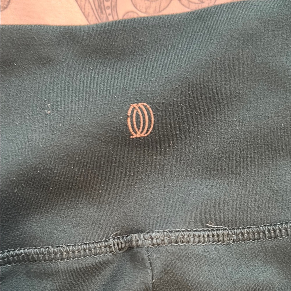 Balance Collection Green Leggings with Stretchy Fabric and Full-Length Design - Picture 3 of 4
